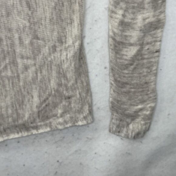 EILEEN FISHER 87% Linen Blend Light Blouse Womens Size XXS Textured Lagenlook - Picture 11 of 11